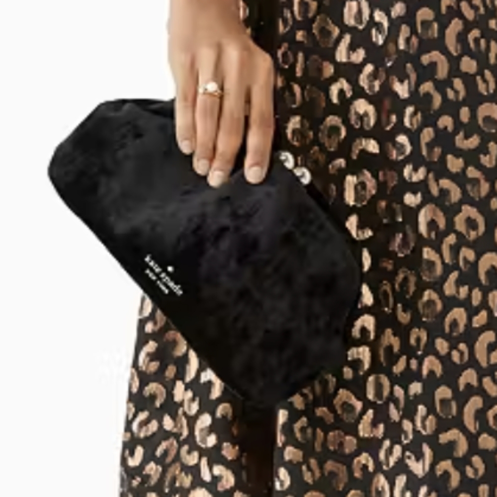 Kate Spade velvet bag